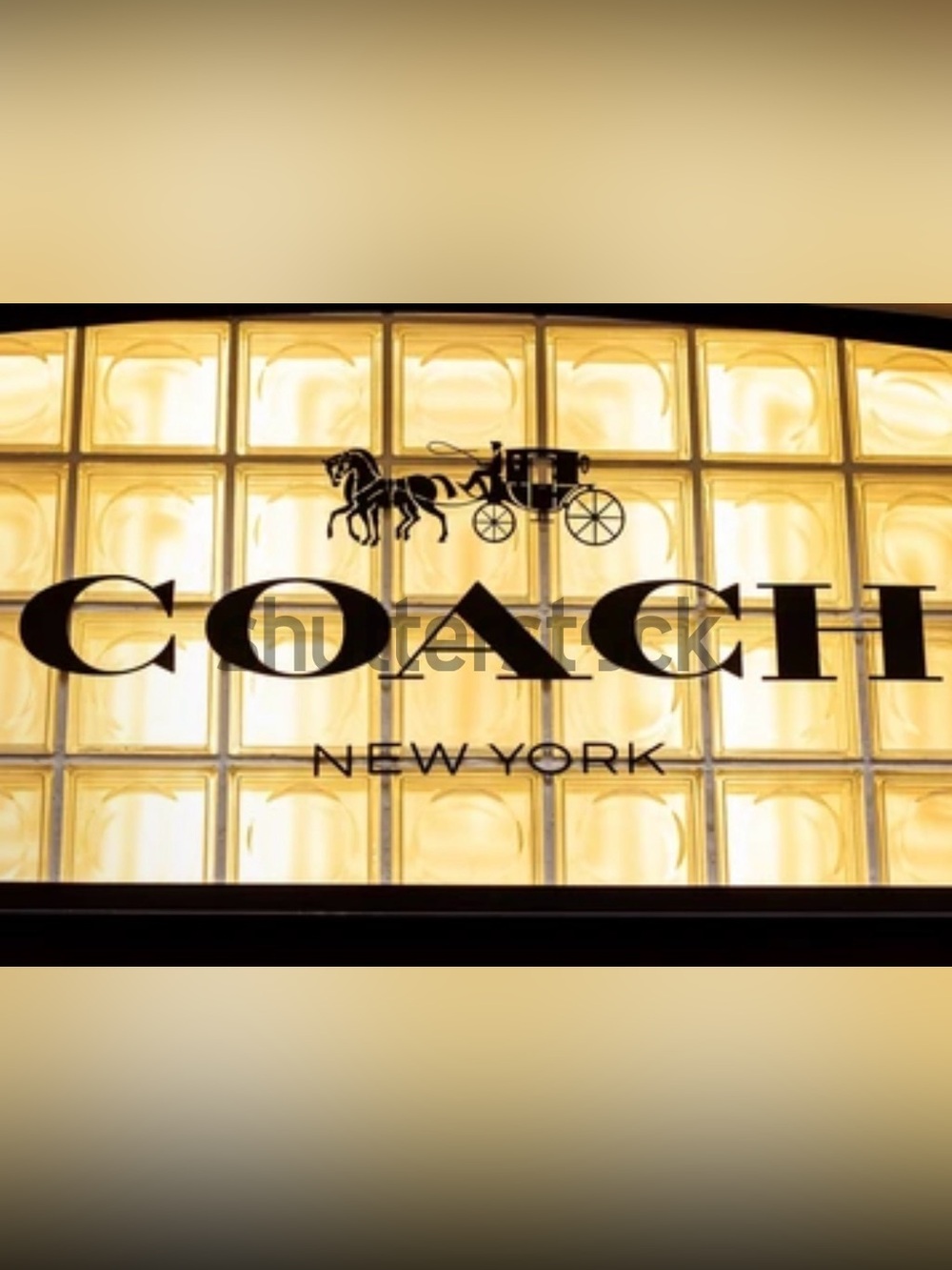 COACH New York Sign Wall Art